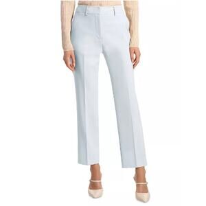 BAGATELLE Women's Pale Blue Straight Leg Suit Trouser Pant Size 12